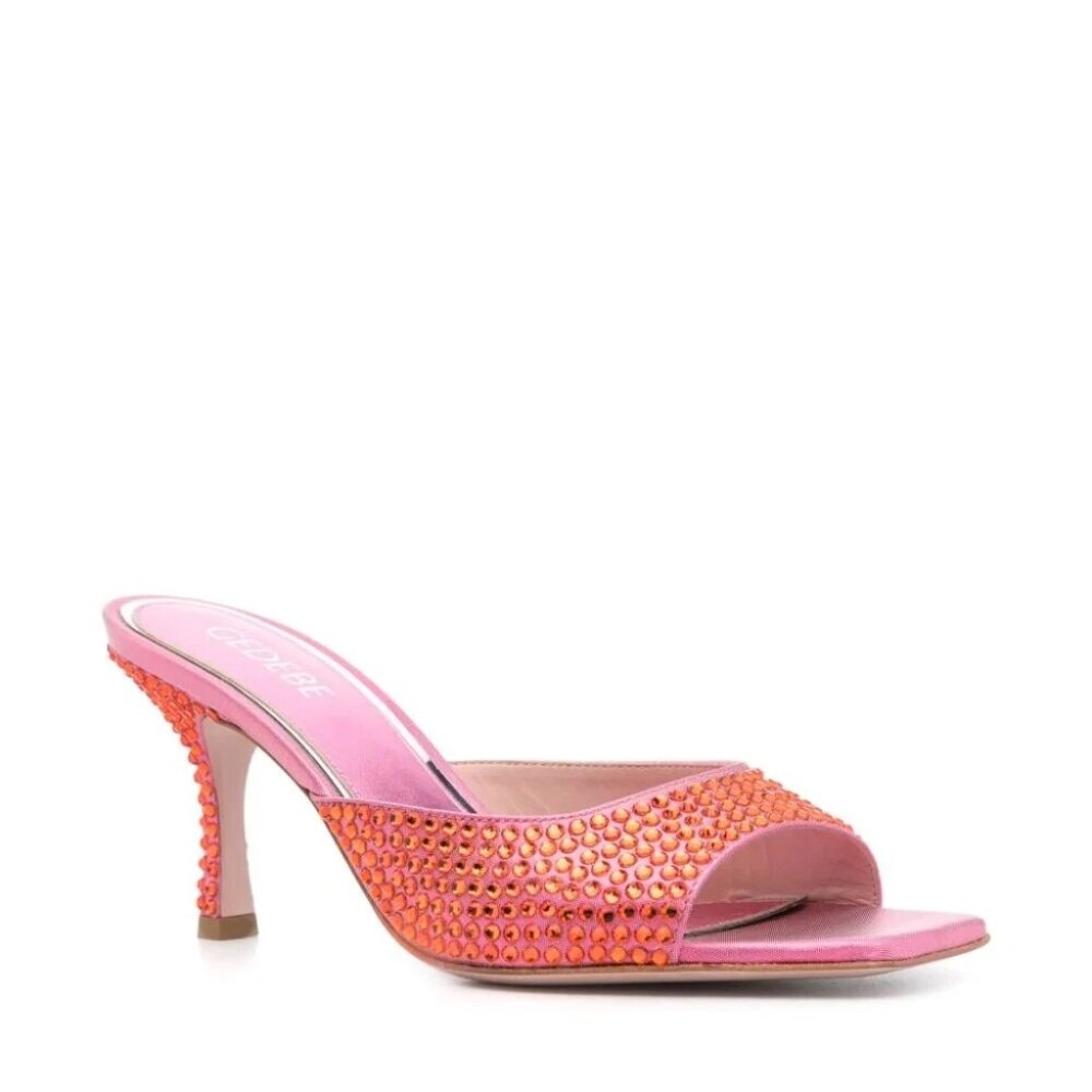 Gedebe Women's Dita Embellished Heel DESIGNER Shoes